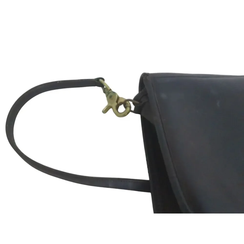 Vintage 70s Coach Bonnie Cashin NYC Leather Courier Bag READ Flaw Project